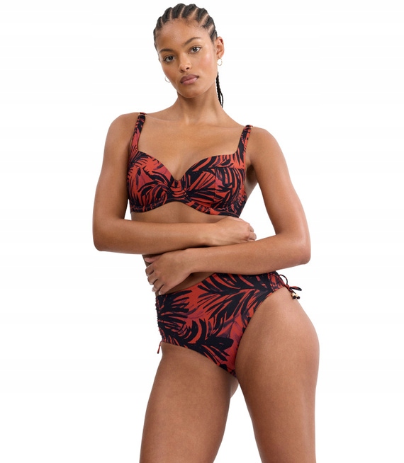 Zpevněná plavková podprsenka Triumph Summer Palm WP01 40D