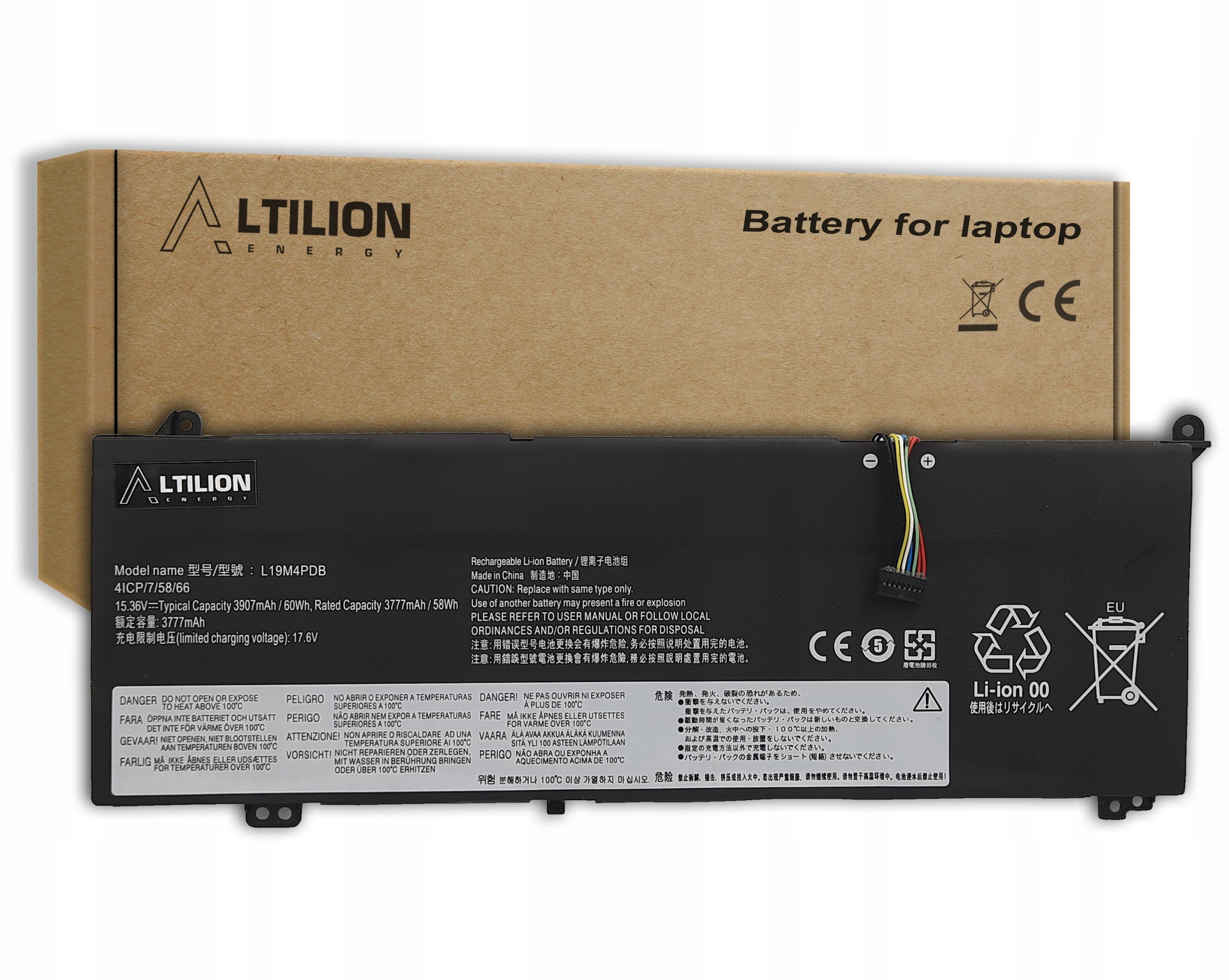Baterie Altilion Energy L19M4PDB kompatibilní s Lenovo