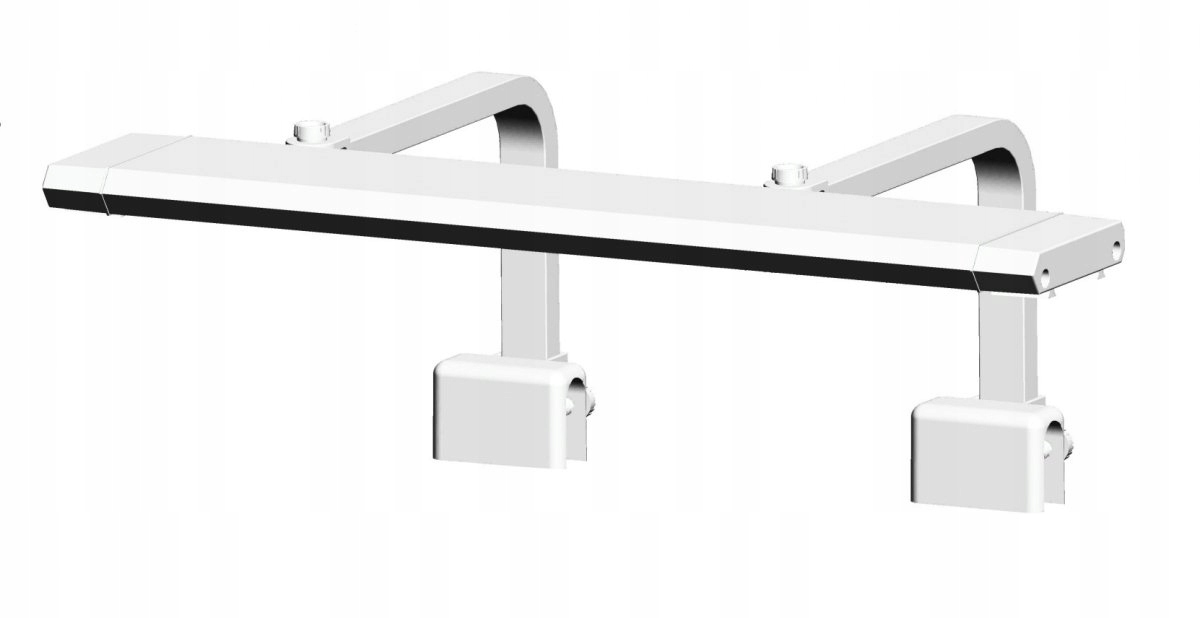 Levně Led Paprsek Do Akvária, Osvětlovací Lampa, Akvarijní Osvětlení, Bílá, 40 CM