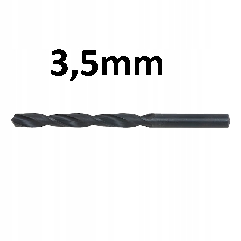 

Wiertło spiralne Hss Din do metalu 3,50mm Wurth