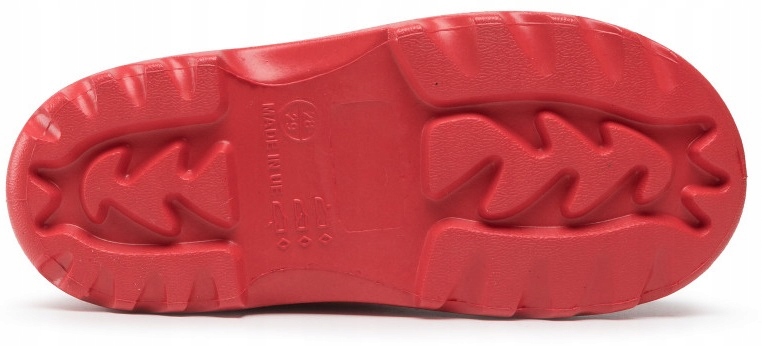 Kalosze Dla Dzieci Czerwone LEKKIE Ocieplane EVA Materiał inny materiał