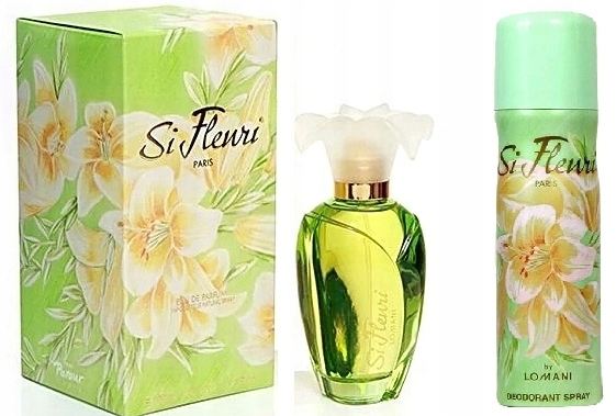 Lomani Si Fleuri Women 100 ml parfémovaná voda 200 Ml deodorant ve spreji