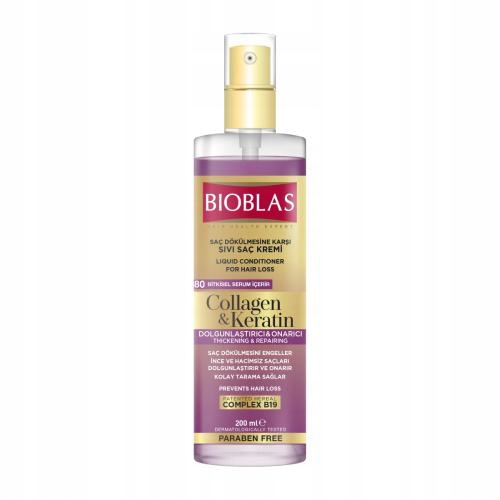 

Bioblas Odżywka Keratin w płynie do włosów, 200ml