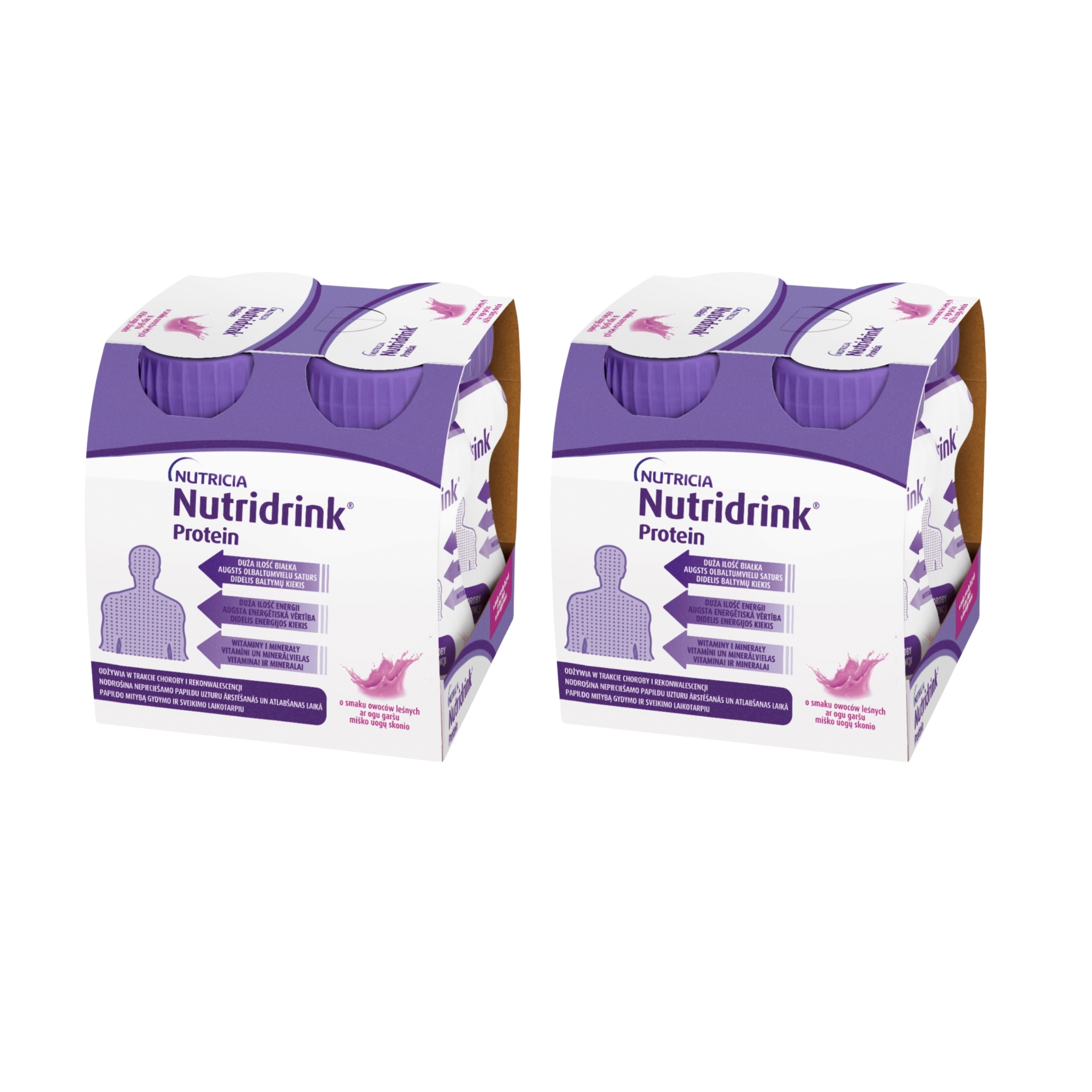 Nutridrink Protein Owoce leśne 4 x 125 ml