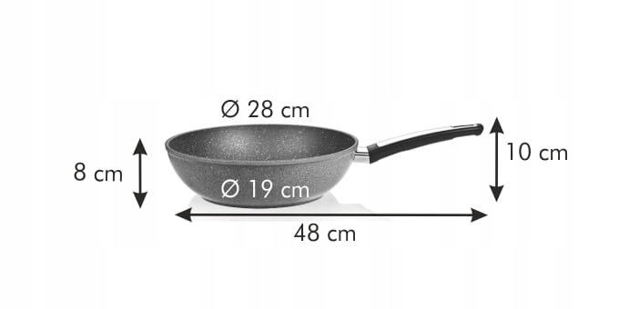 Wok i-PREMIUM Stone ø 28 cm Marka Tescoma