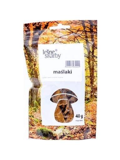 4 x Sušené máslo krájené 40 g Leśne Skarby