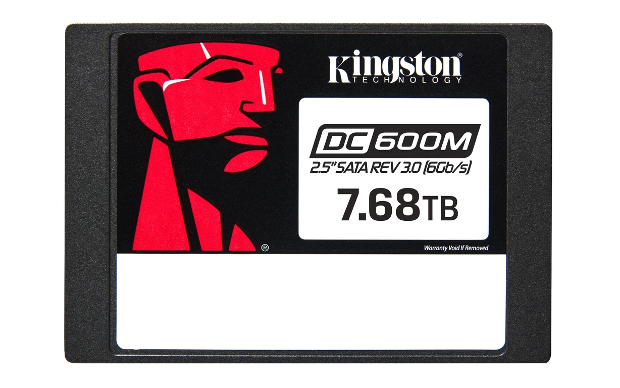 Kingston Technology DC600M 7,68 TB 2.5" Serial ATA III 3D TLC NAND