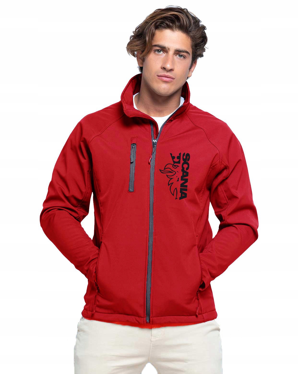 

Scania, Tir, kurtka softshell. super jakość, L