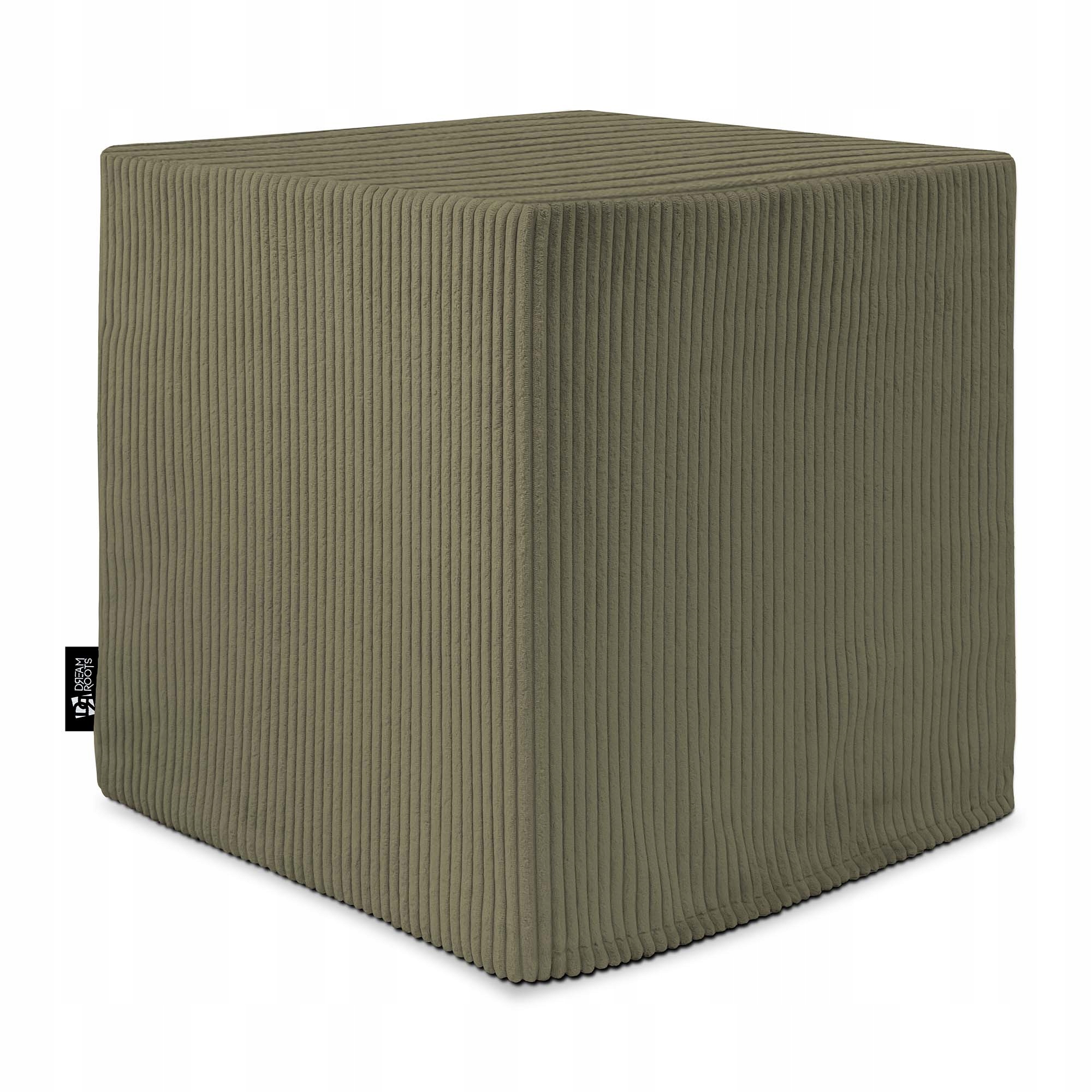 Puf Qubik 50x50 Kostka Lincoln Manšestr Odolný Příjemný Materiál Mix