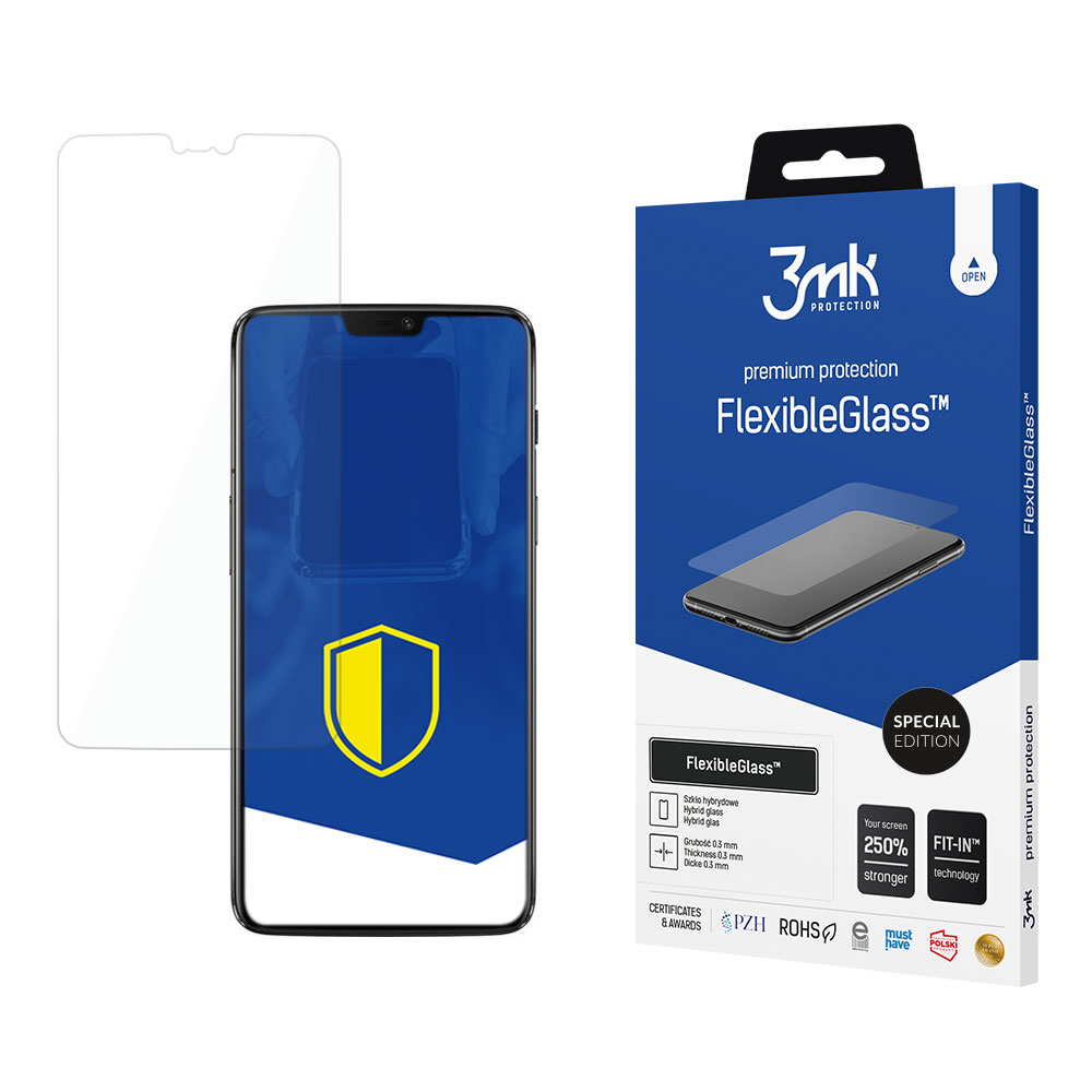 Szkło hartowane 3mk FlexibleGlass Special Edition na OnePlus 6 3mk