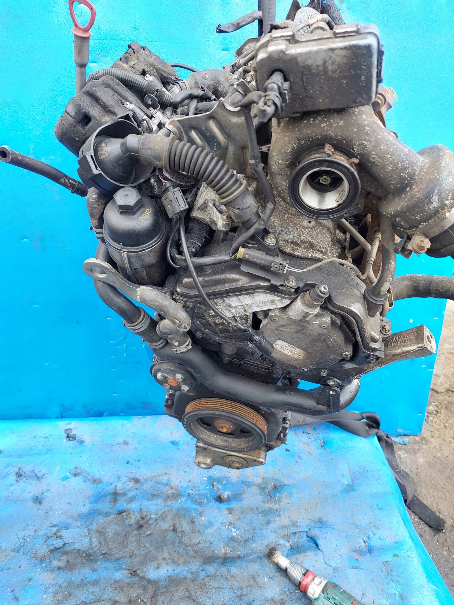 engine MERCEDES W169 2.0 CDI 640941 153.734KM