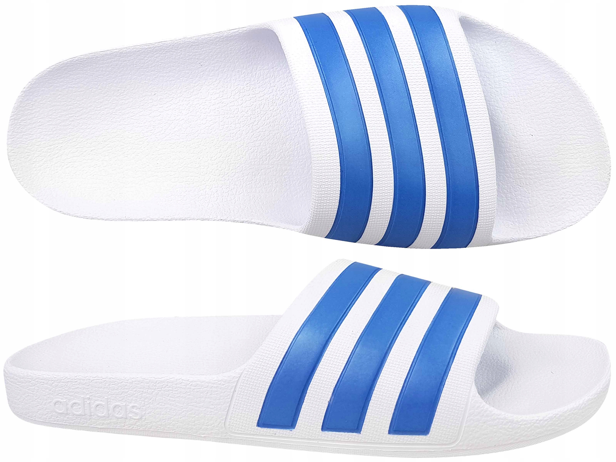 ADIDAS ADILETTE AQUA SHOWER KLAPKI BASENOWE PLAŻA Rozmiar 34
