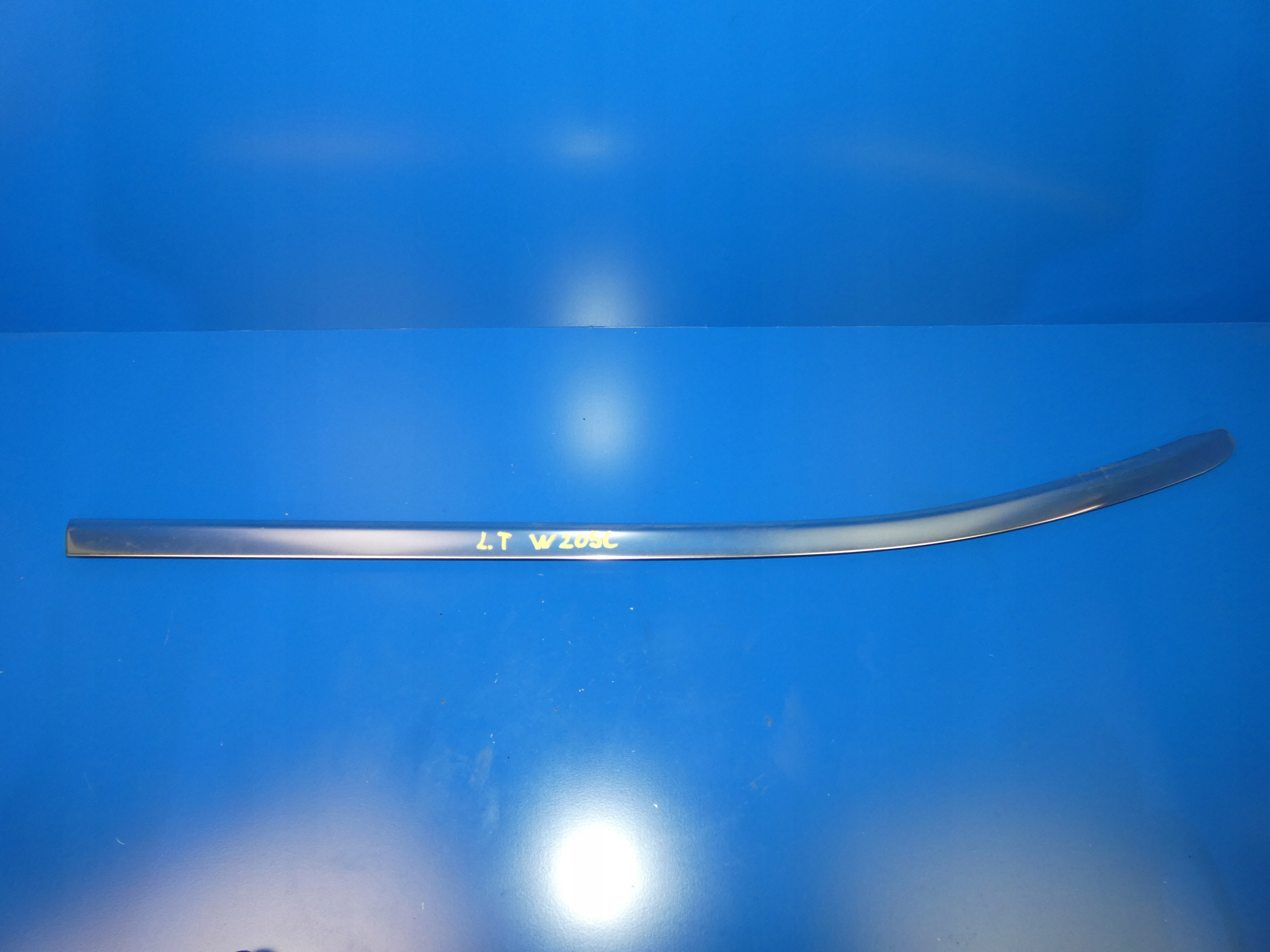 MERCEDES C W205 COUPE moulding windows left rear part CHROM