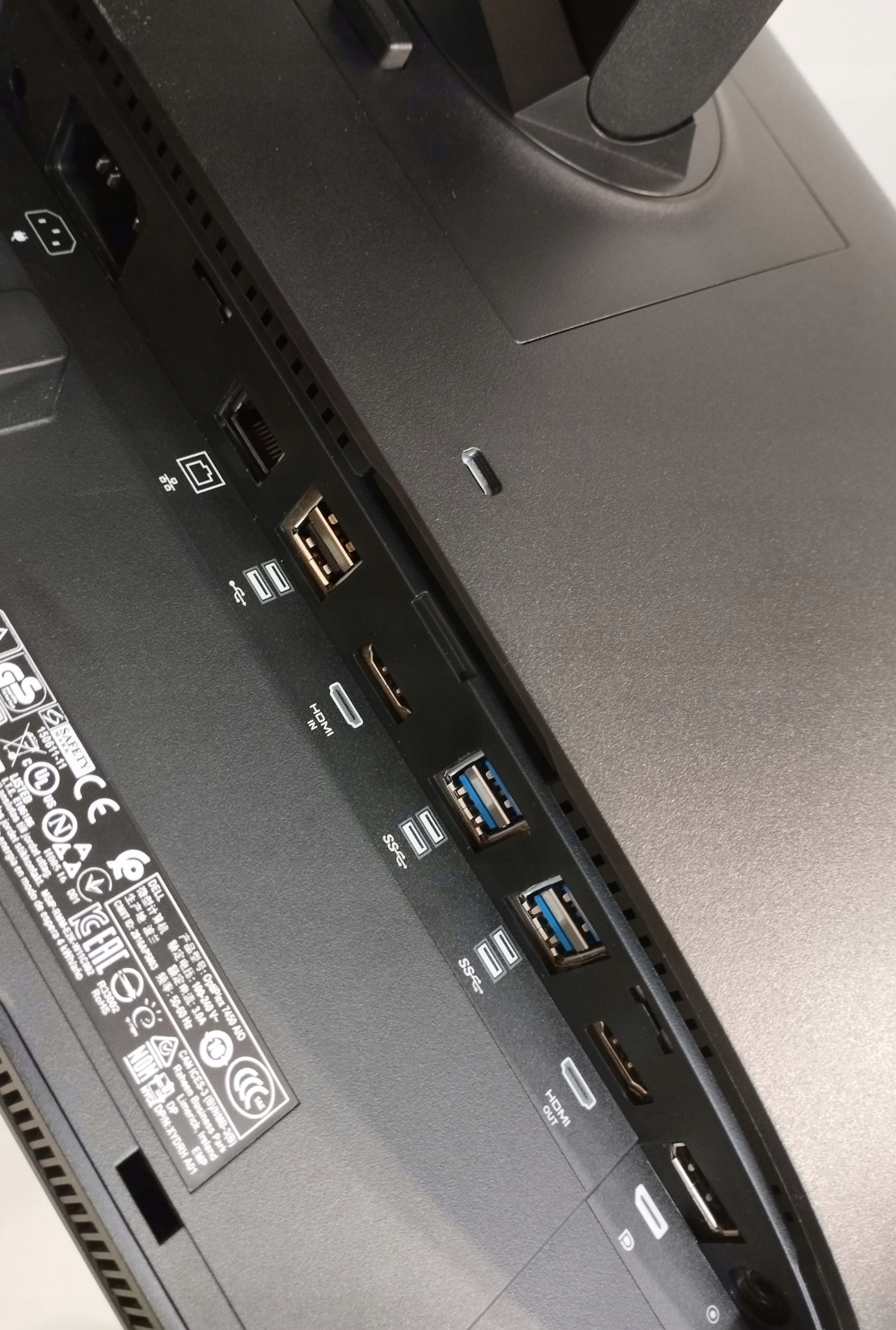 Dell 7450 All in One Core i3 23,8" FullHD 4/120SSD AIO windows 11Pro kamera Marka Dell