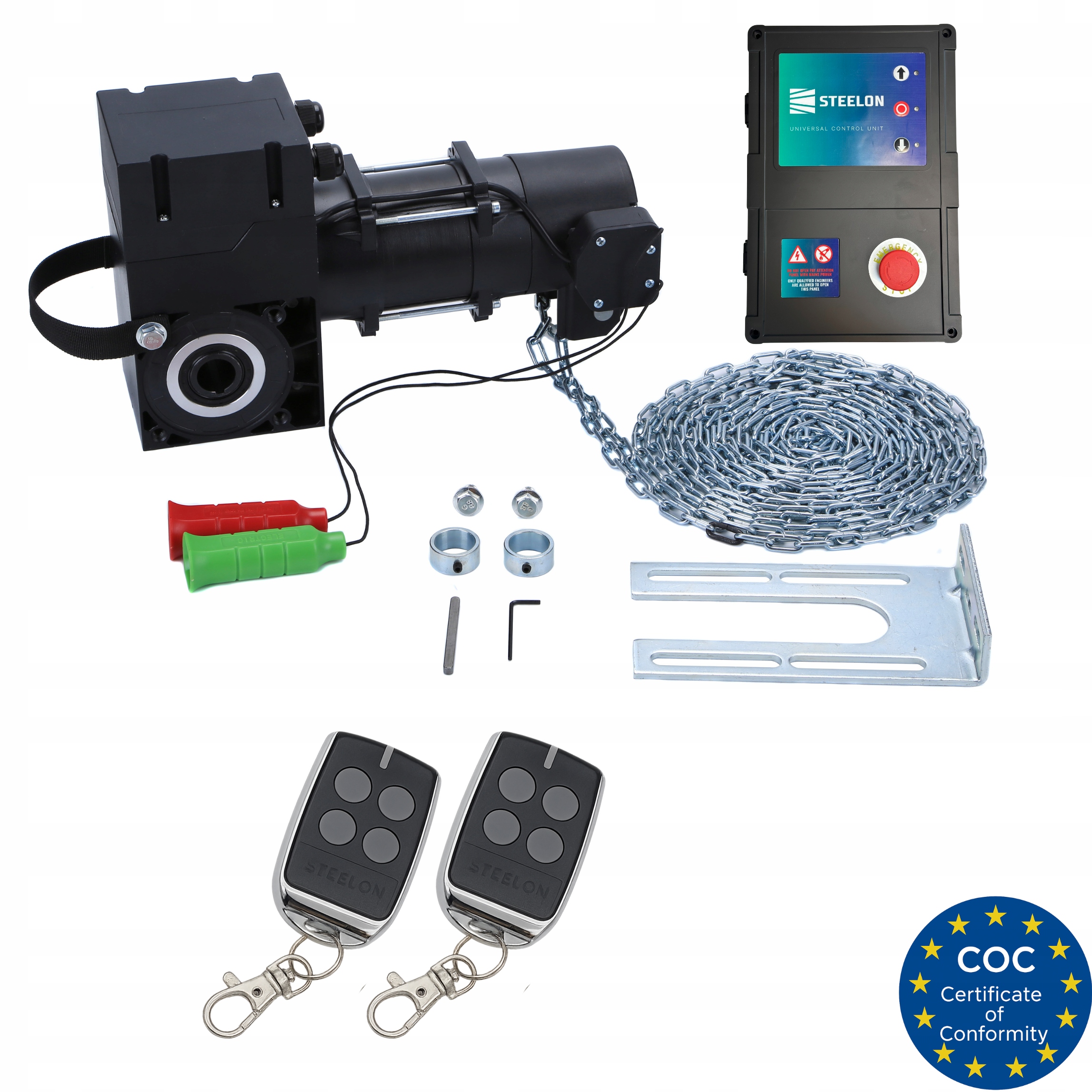 Pohon Steelon Indus Ind 70 DC pre priemyselné garážové brány