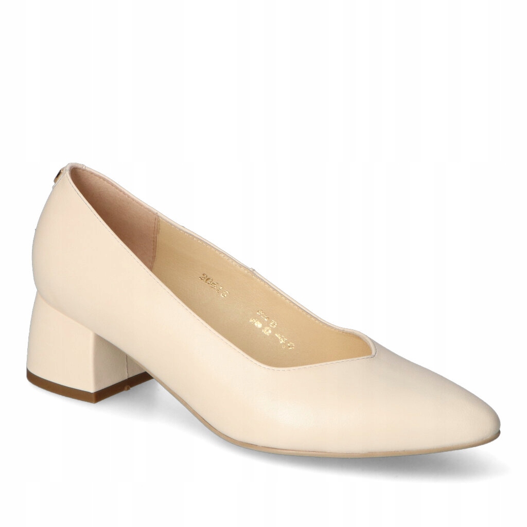 Czółenka Sala SA-547 Beżowe lico 37