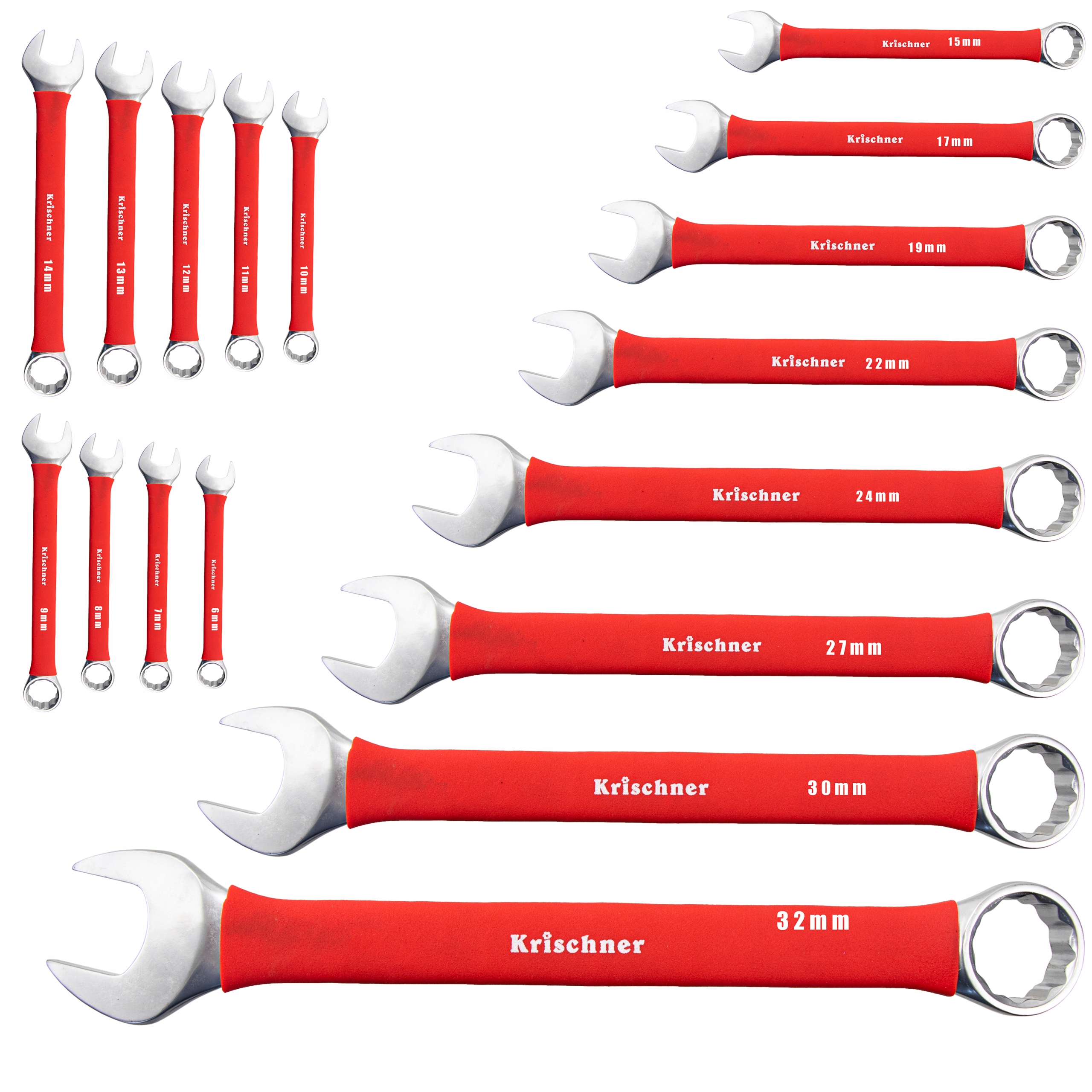 SET OF KEYS 6-32 FLAT-MESH ANTI-SLIP