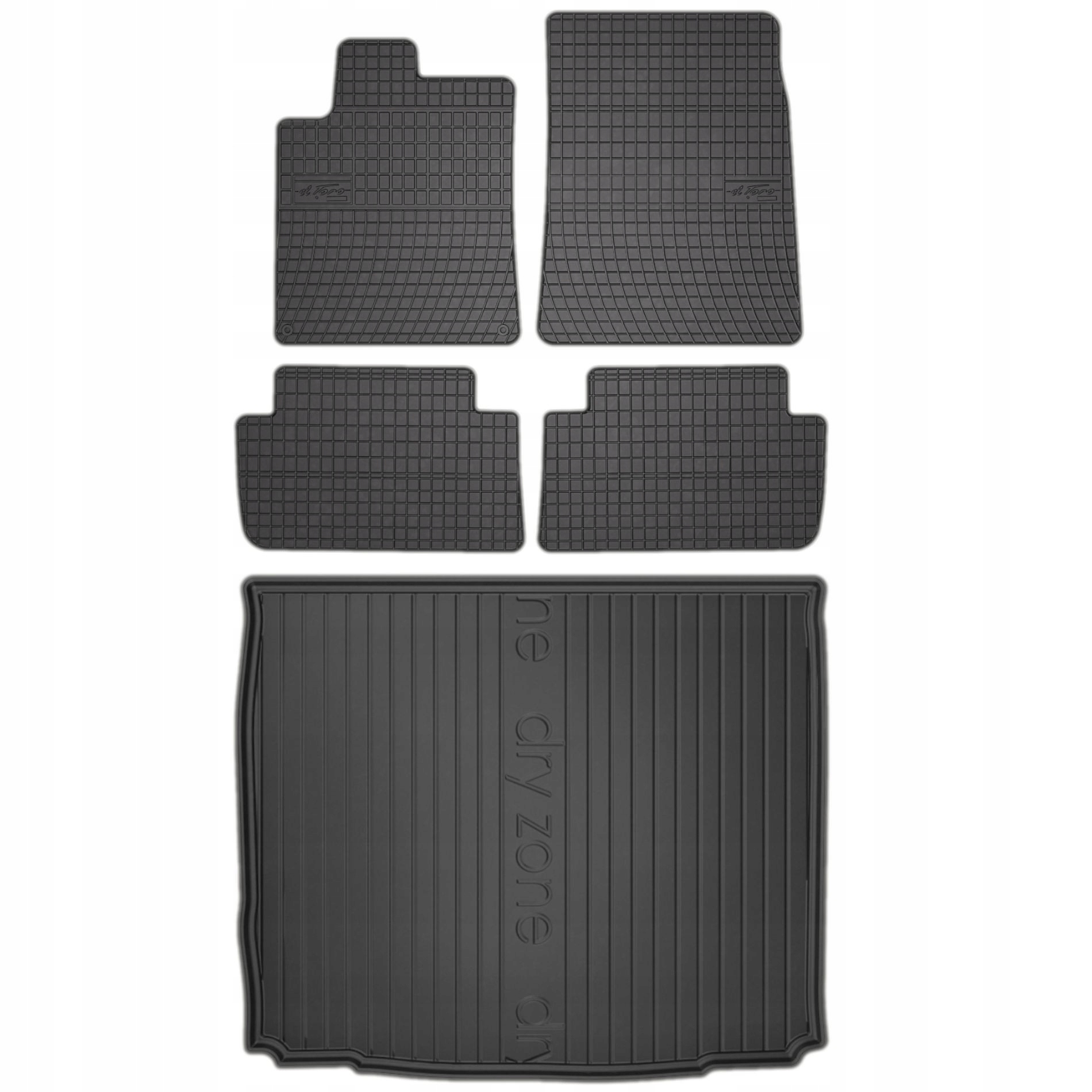 Gumové rohože rohož batožinového priestoru Peugeot 407 Sedan 04-11