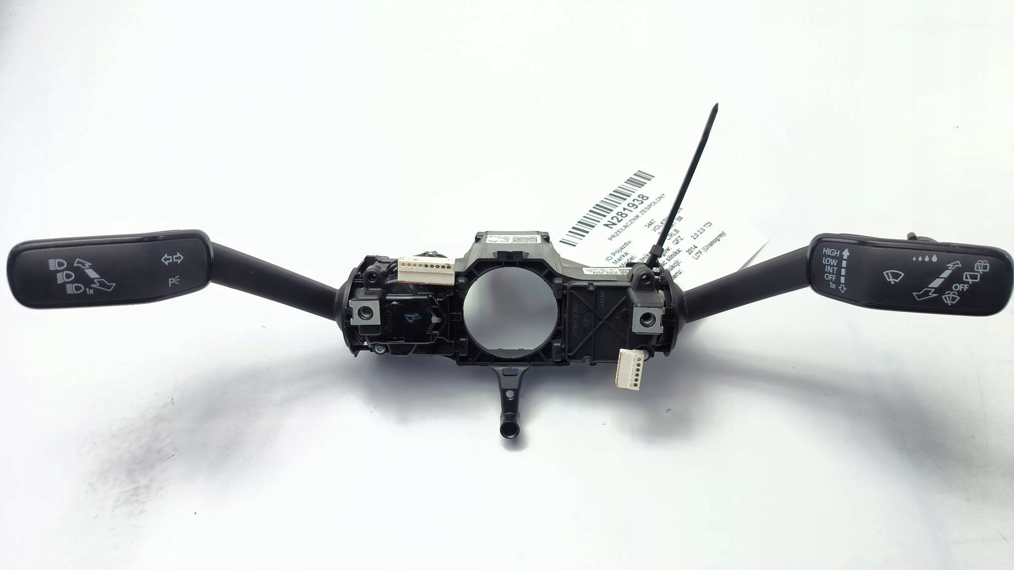 commande levier commodo sous volant 3Q0953521P VOLKSWAGEN PASSAT B8 KOMBI