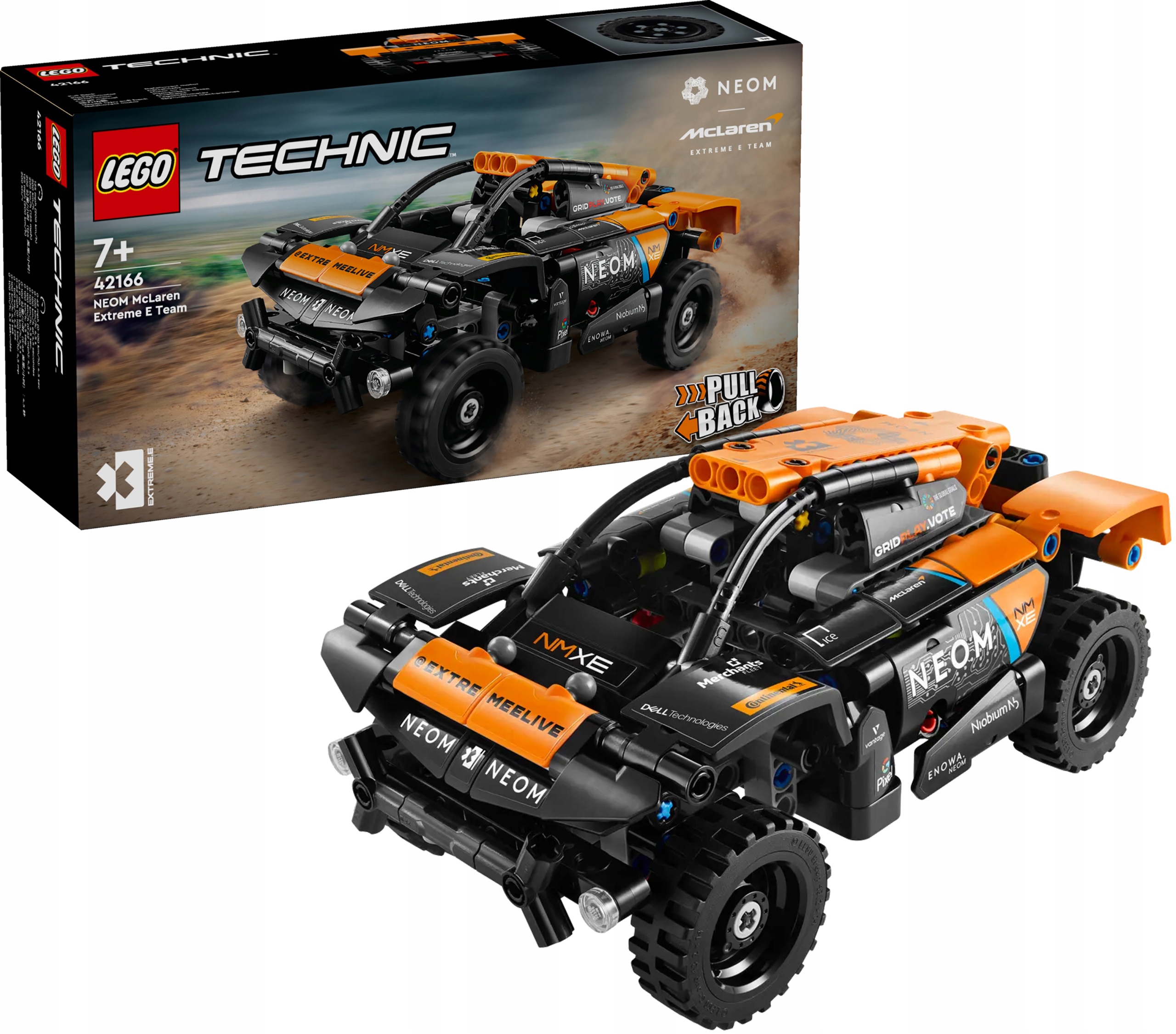 Lego Technic Neom McLaren Extreme E závodní auto 42166