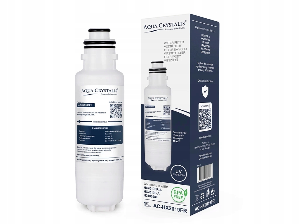 Aqua Crystalis filtr AC-HX2019FR (náhradní za Hisense HX2019F-A/HX2019FR-A)