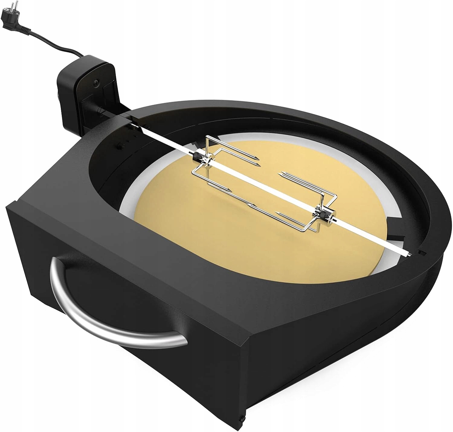 Onlyfire zestaw, piec do pizzy i elektryczny rożen do grilla kamado 18"