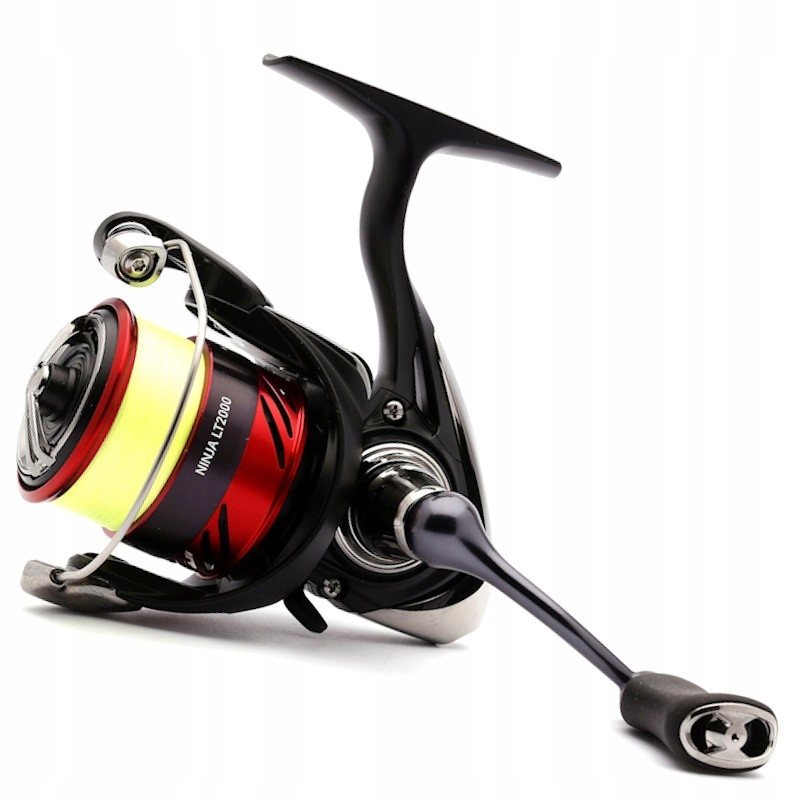 Kołowrotek Spinningowy Daiwa 23 Ninja Lt 2000 Plecionka JBraid X4 0.13mm