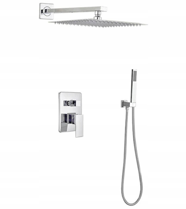 Podomietková Sprchová Súprava Chrom 30 cm