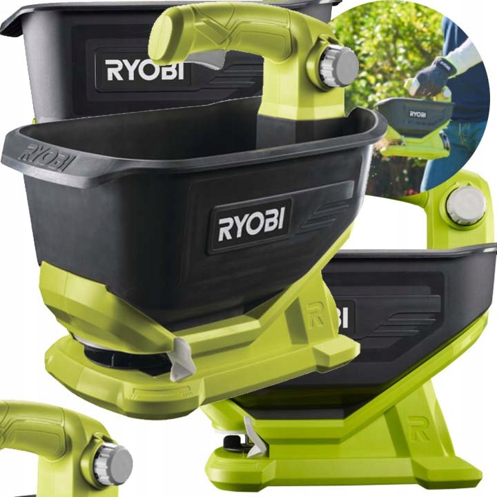 Ryobi Akumulátorový Rozmetávač Sejacieho Stroja 2 M 4 Litre Anti-clog OSS1800 Solo