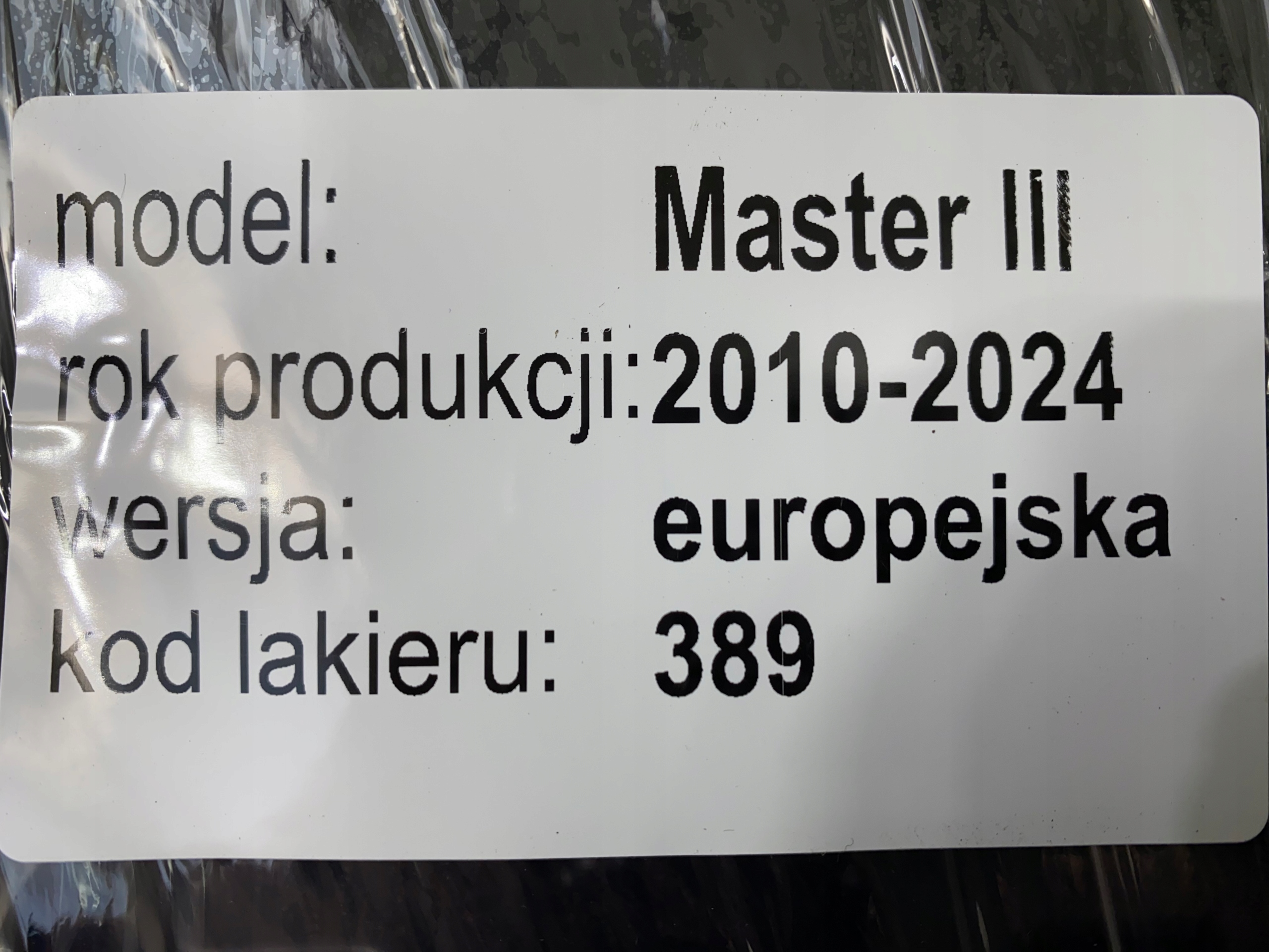 MASTER III MOVANO B 10-18 display PANEL 280563352R OE