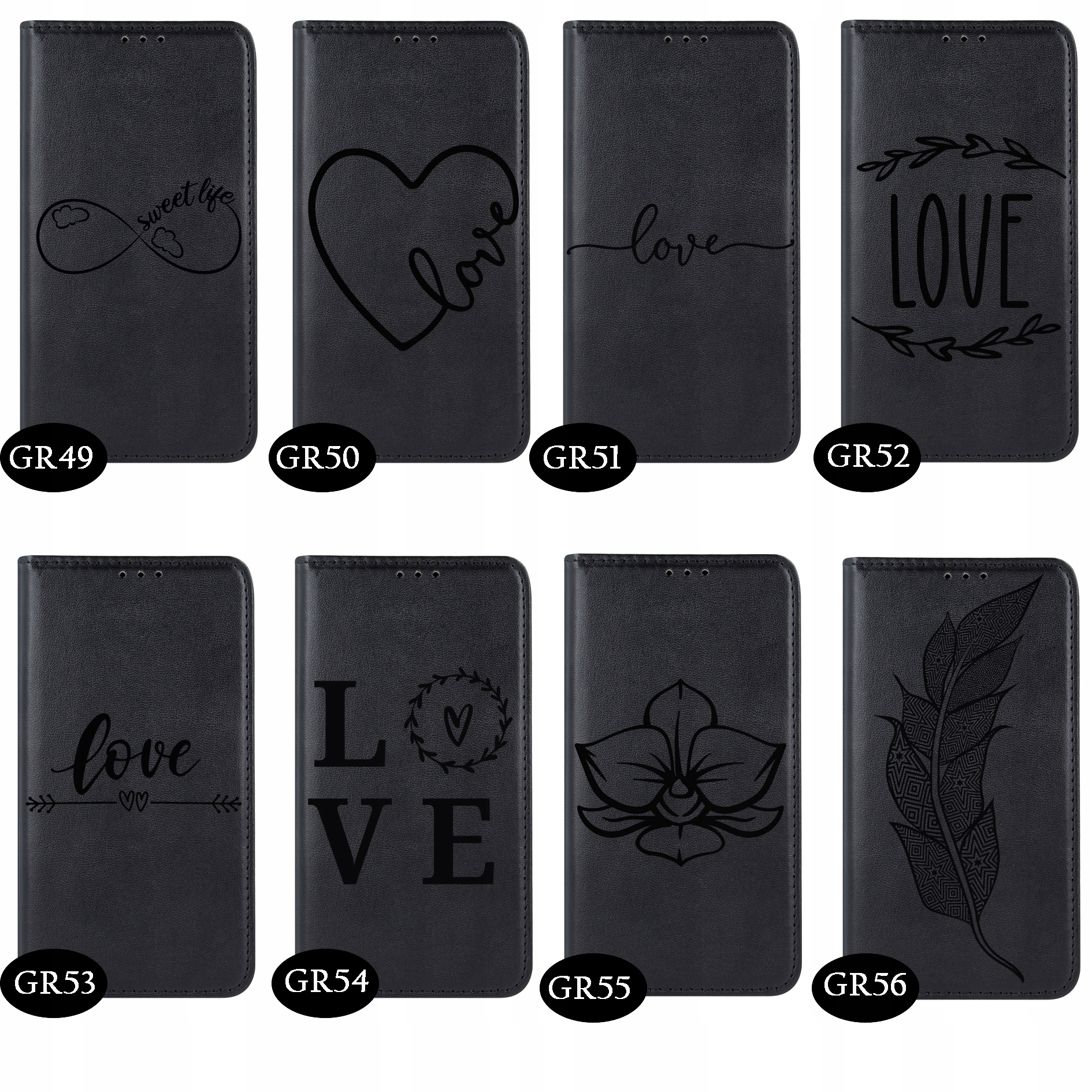 ETUI MAGNET do Samsung Galaxy A53 5G SZKŁO WZORY Dedykowana marka Samsung