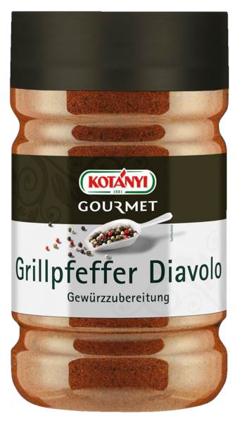 Kotanyi grilovací koření Grillpfeffer Diaviolo 970 g