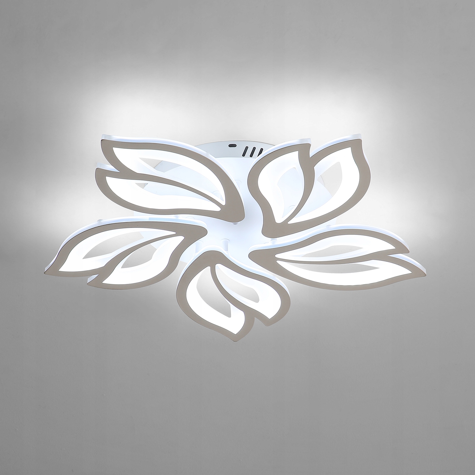 Stropní Led svítidlo lustr závěsné bílé 6500K do obývacího pokoje 5200lm 65W