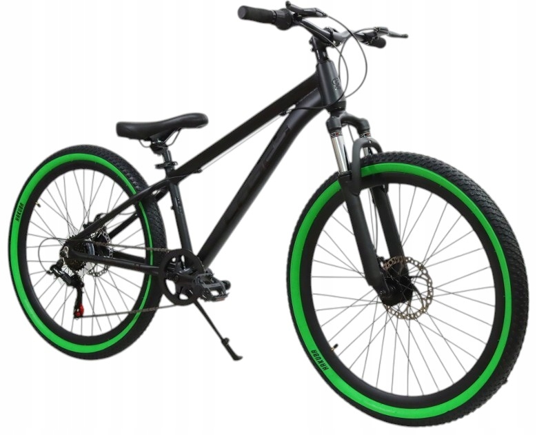 Aluminiowy Górski Czarno-czarny Rower Mtb 26 Na Komunię Dla Dziecka 8-13LAT