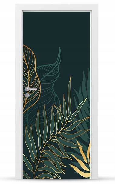 Okleina nálepka na vnější dveře Nábytková samolepicí Snadné Lepení