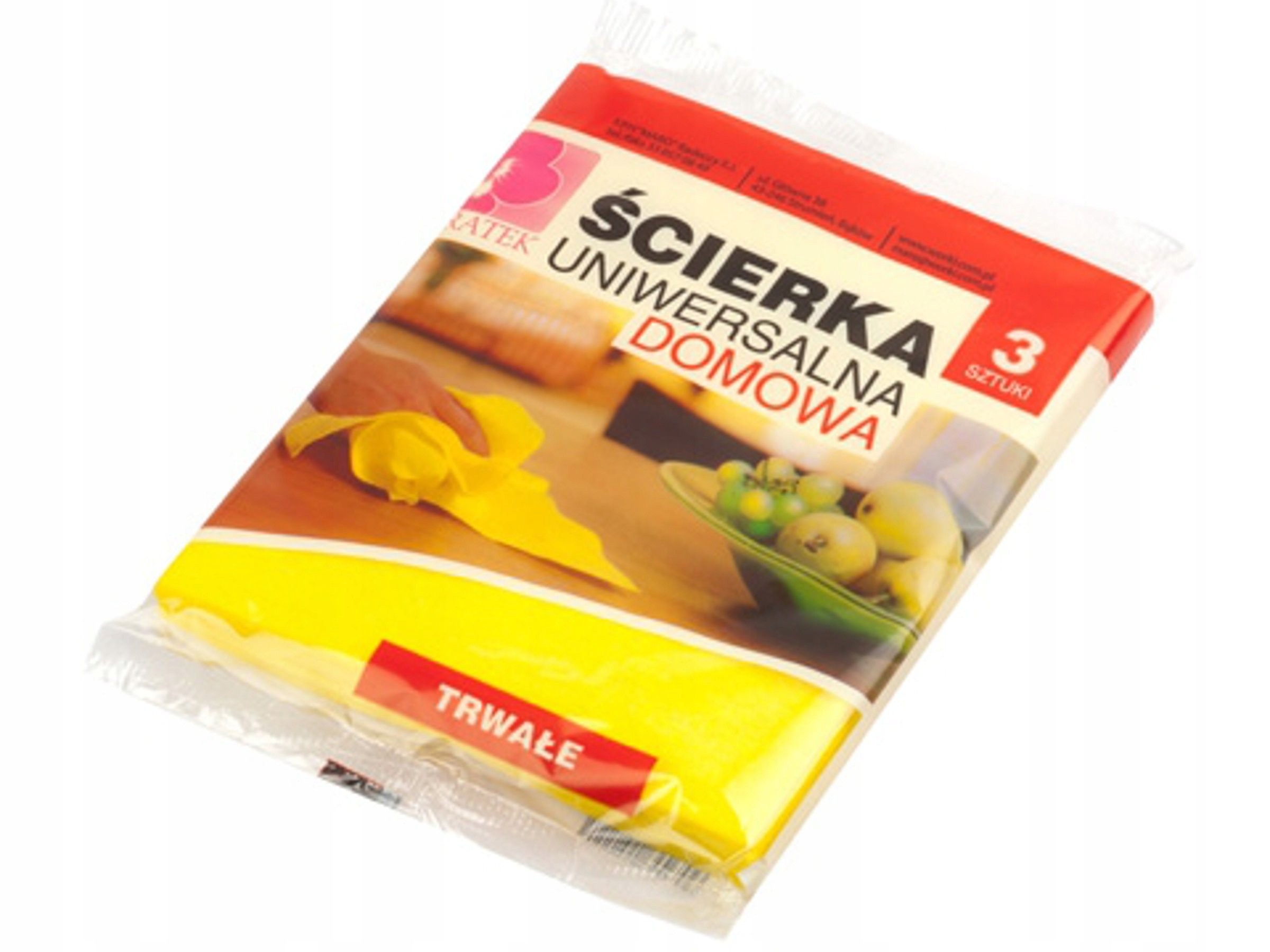

Ścierka Domowa 3 Sztuki Uniwersalna 38CM X 32CM