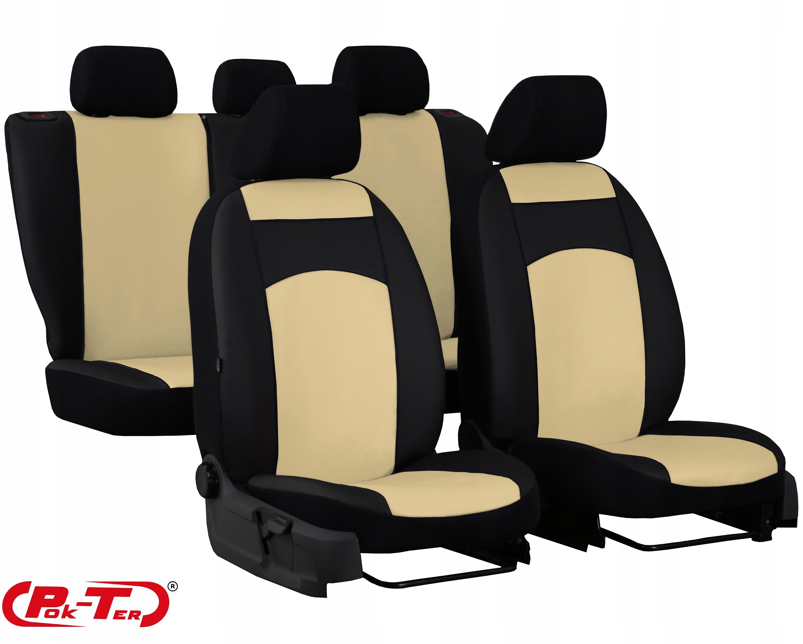 SKÓRA POKROWCE MIAROWE SAMOCHODOWE KOMPLET NA SIEDZENIA Citroen C3 III EAN (GTIN) 5901563761207