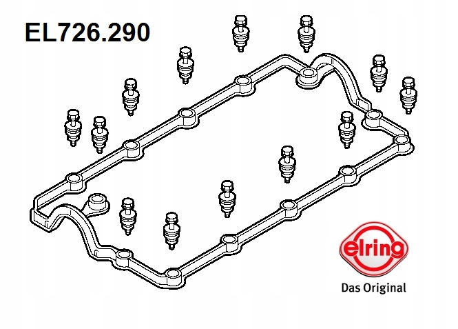 USZCZELKA POKRYWY ZAWOROW ALHAMBRA PASSAT 1 9TDI Part number EL 726 290