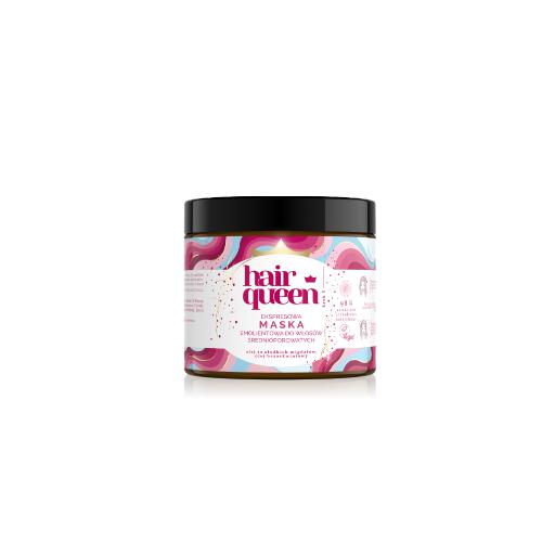 HAIR QUEEN MASKA WŁOSY ŚREDNIOPOROWATE 400 ML