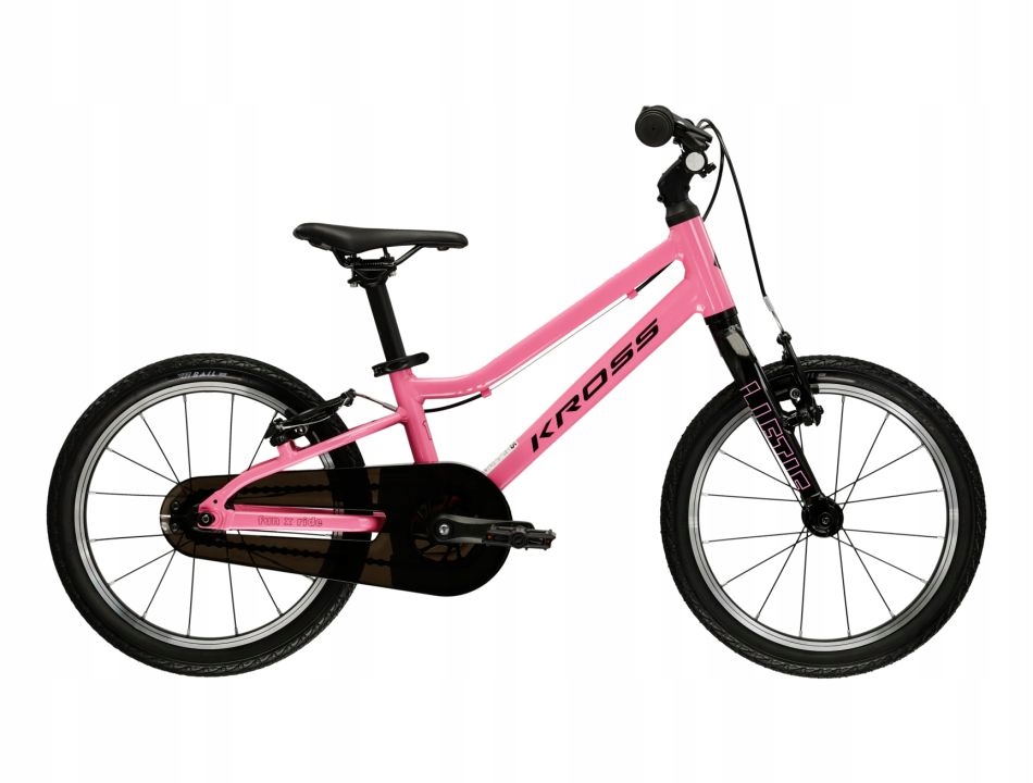 Rower Kross Liftie 16 koło 16" różowo-czarny