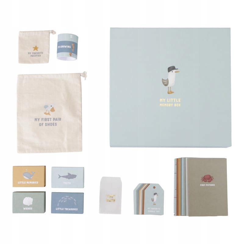 LITTLE DUTCH Memory Box Pamiątka Narodzin Bohater brak