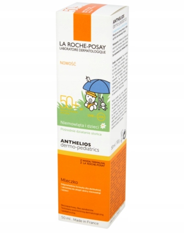 La Roche-Posay mleczko twarzo ciało dzieci SPF50