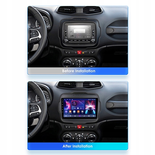 Rádio do auta Jeep Renegade 2014-2020 Carplay 4GB 64GB