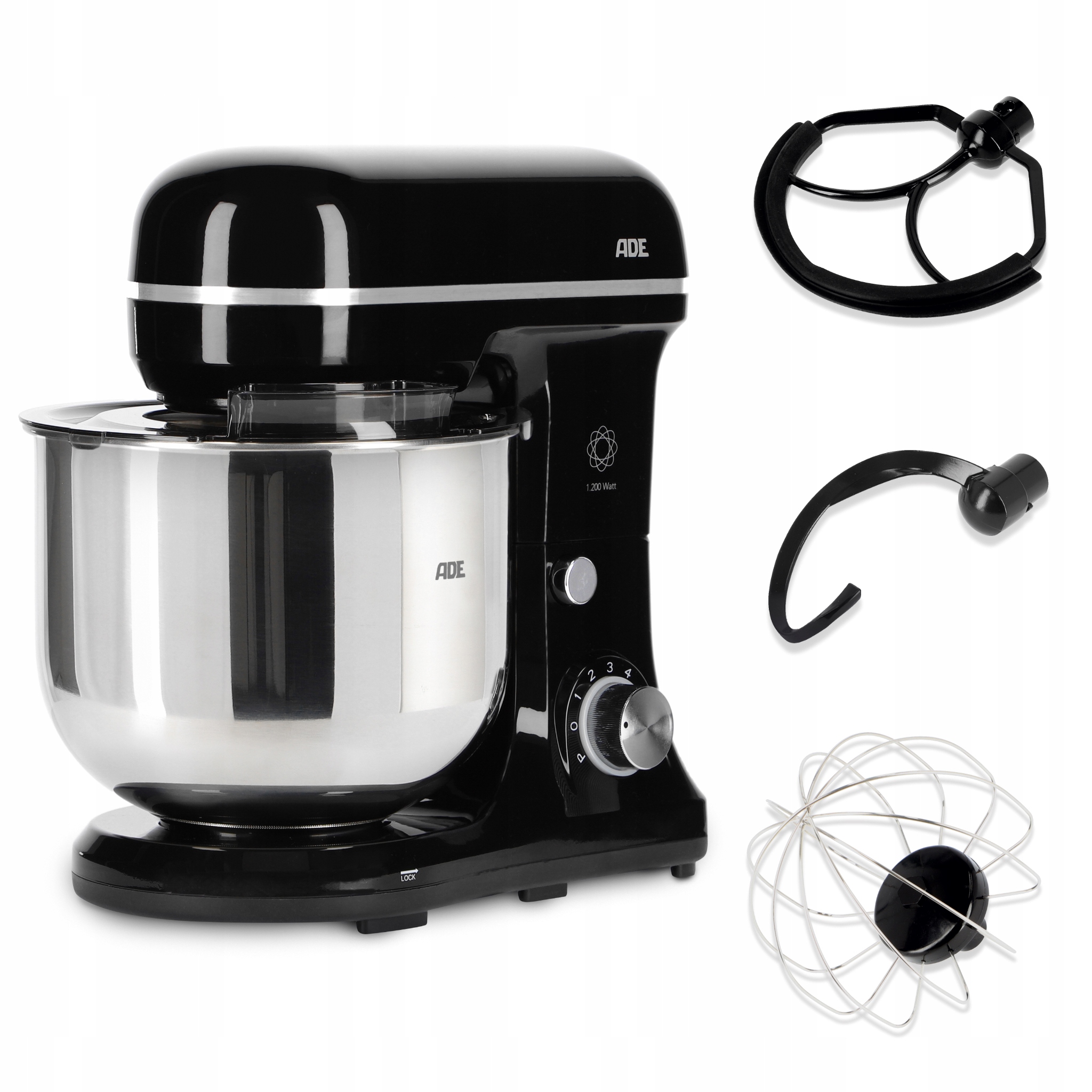 Robot Ade planetární mixér s 3 míchadly, 1200 W