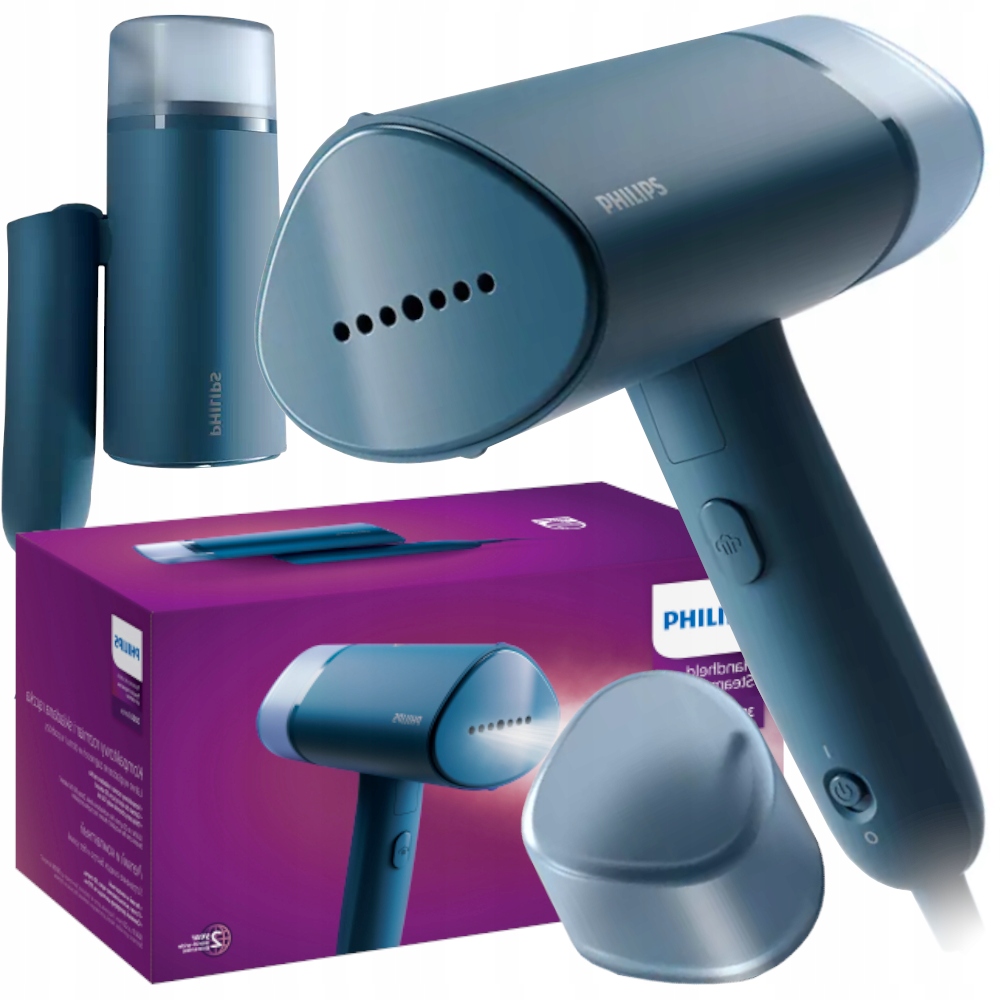 PAROWNICA DO UBRAŃ RĘCZNA PHILIPS STEAMER ŻELAZKO PAROWE PRASOWACZ PARA