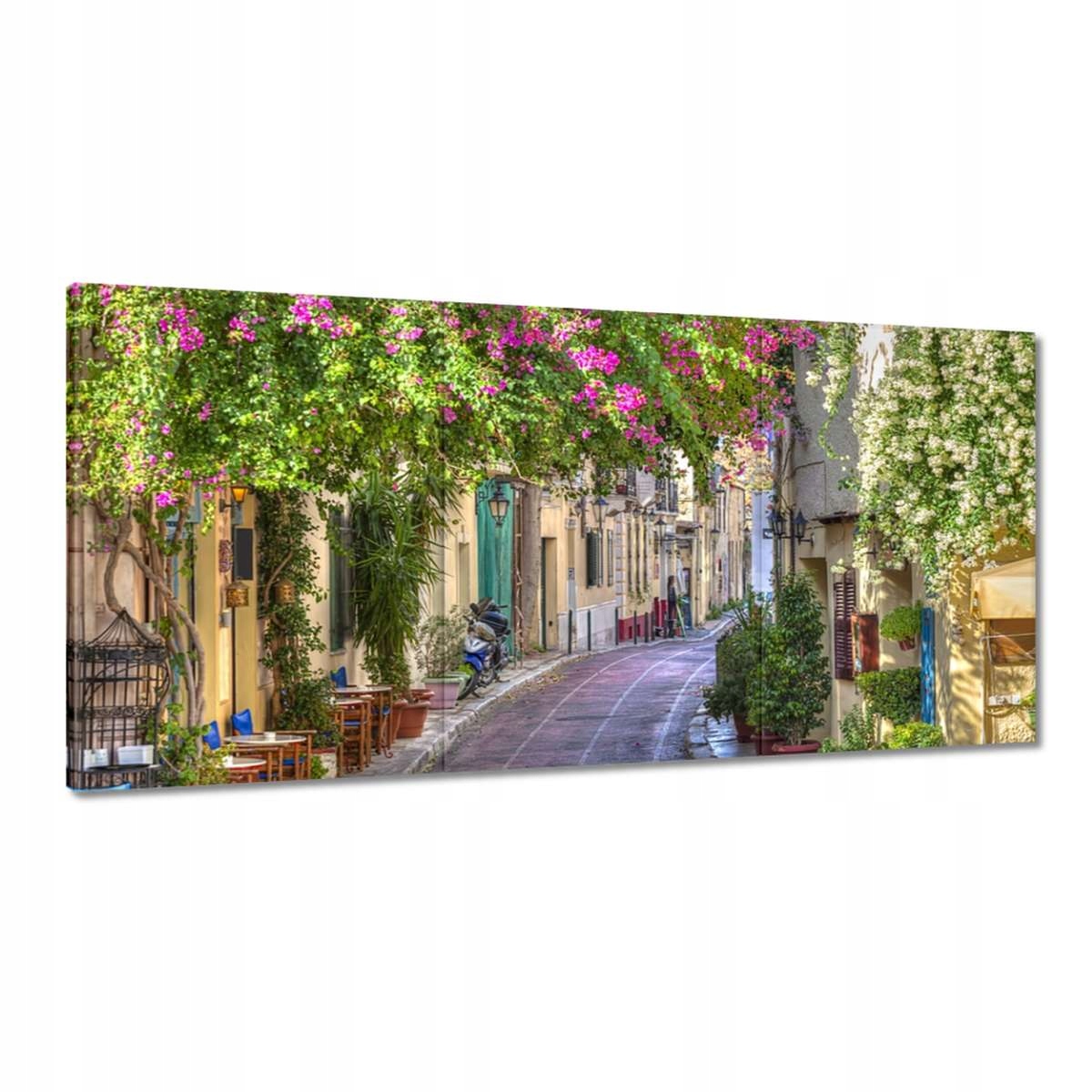 Obrazy 180x90 Grécka ulička Plaka