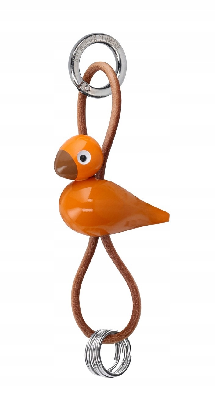 Přívěsek Na Klíče Bird na klíče/kabelku, oranžový, Kay Bojesen