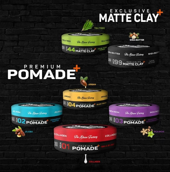 The Shave Factory Premium pomada 150ml 01 Wave Bea Rodzaj glinka