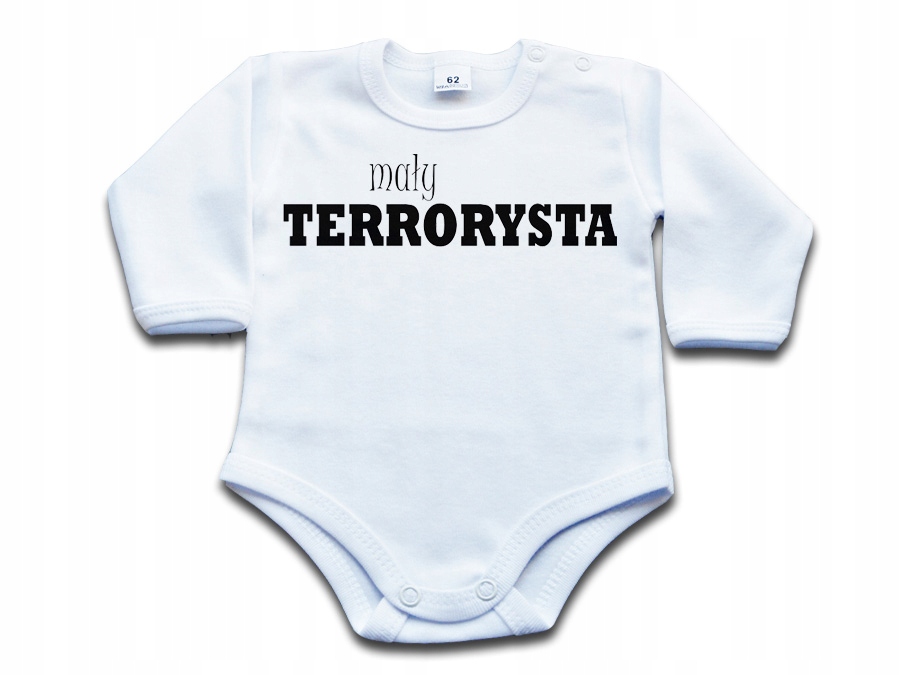 

Mały terrorysta body niemowlęce 68 dł