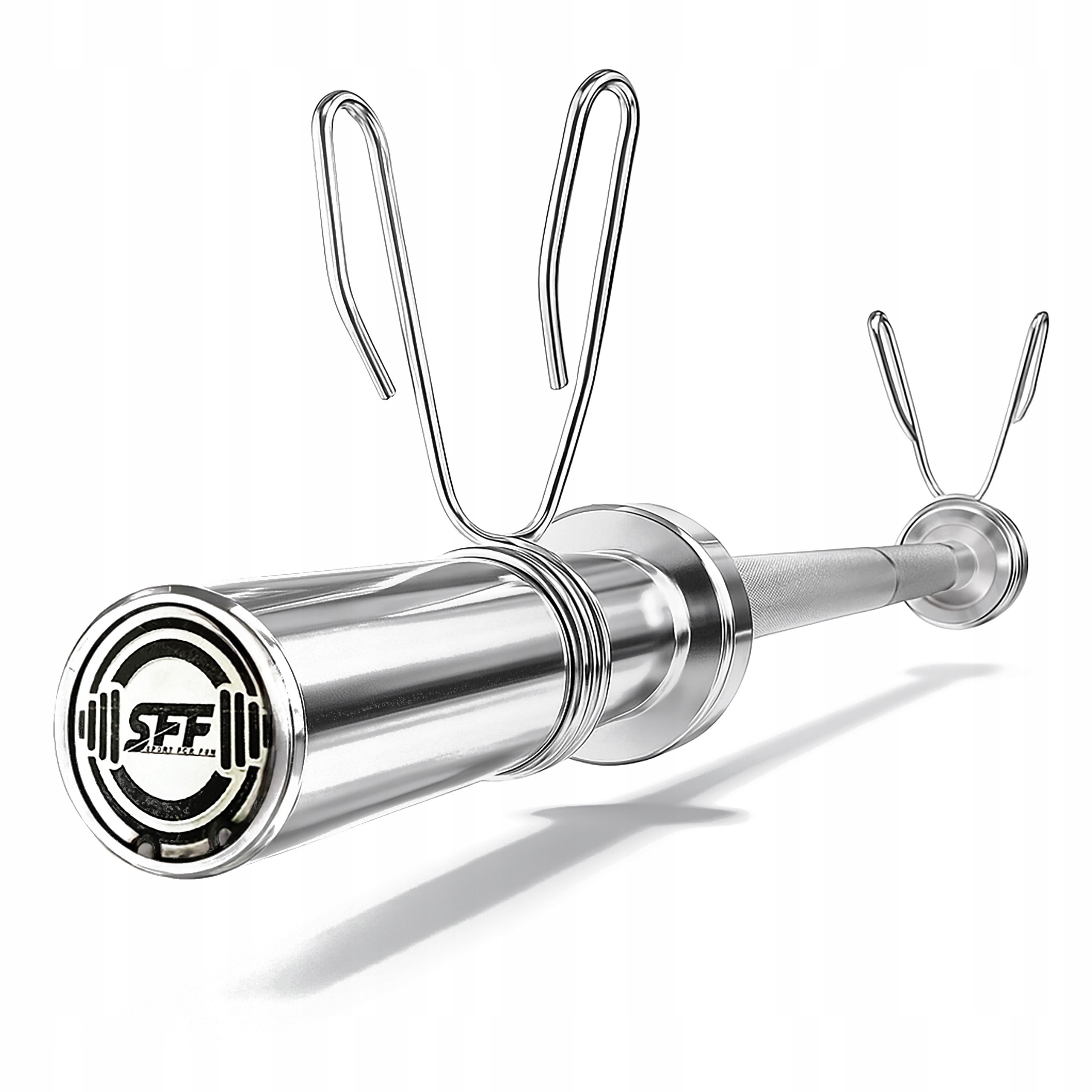 Gryf Prosty Olimpijski 220cm Sztanga 50mm Zaciski Siłownia Pełny